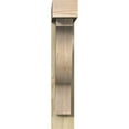 thumbnail image 2 of Ekena Millwork 6"W x 24"D x 32"H Funston Block Rough Sawn Bracket w/ Offset Brace, Douglas Fir, 2 of 25
