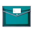 thumbnail image 2 of Plastic Expandable File Organizer Folder(No Divider), 1Pcs Waterproof Transparent Document Holder Storage for Receipt/Paper/Bill/Taxes/Letter, Easy to Label A4 Size for School Office Home, 2 of 9