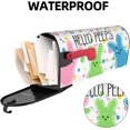 thumbnail image 3 of Spring Easter Bunny Mailbox Cover 25.5x21 Inch, Hello Peeps Post Letter Box Covers, Seasonal Easter Rabbit Magnetic Waterproof Mail Wraps for Outdoor Yard Garden Oversized Mailbox Decor, 3 of 6