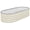 White, variant on SnugNiture 6x3x1.5 ft Galvanized Raised Garden Bed – Durable Outdoor Metal Planter Box for Vegetables, Herbs, and Flowers, Brown