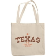 Texas, The Lone Star State Merch Gift, 12oz Canvas Tote Bag
