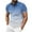 Light Blue, variant on ZRGHAOYLQ Henley Shirt Big and Tall Mens Button Up Shirts Short Sleeve Plus Size Tie Dye Tees Slim Fit Cooling Dress Shirt Lightweight Workout T Shirts