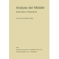 thumbnail image 1 of Analyse Der Metalle, 1 of 1
