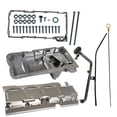 thumbnail image 3 of Muscle Car Engine Oil Pan Replacement for 1955-1995 RWD V8 GM Front Car Or Truck LS1 LS3 LSA LSX Engines 19212593, 3 of 7