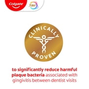 (3 pack) Colgate Total Active Prevention Travel Whitening Toothpaste, Mint, 1.4 oz