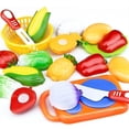 thumbnail image 3 of Set de juguetes de cocina para cortar frutas y verduras, 3 of 4