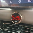 thumbnail image 2 of Clear LED Digital Car Clock Stick On Display with Bright LCD Screen Ideal Automotive Interior Accessory, 2 of 4