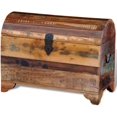 Storage Wooden Tool Chest with Locking System, Storage Trunk