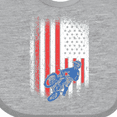 thumbnail image 4 of Inktastic BMX Motocross Biking Boys Baby Bib, 4 of 4
