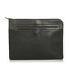 Pre-Owned Burberry Clutch Bag Calf Leather Black
