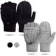 thumbnail image 1 of Guantes de mujer Manoplas sin dedos - Guantes cálidos de invierno Tejido de cable Heat Weaver, Guantes de medio dedo para damas y niñas Xemadio CJWUS-502, 1 of 7