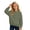 B199 Green, variant on Likimi Toddler Kids Girls Sweatshirts Solid Color Crew Neck Sweatshirt For Girls Long Sleeve Spring Autumn Soft Pullover Size 3-4 Years