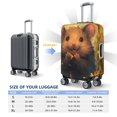thumbnail image 5 of Haiem Cute Sunflower Guinea Pig Luggage Cover Printed Suitcase Covers for Luggage Elastic Washable Suitcase Protector Fits 18-32 Inch Luggage-X-Large, 5 of 8