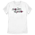 thumbnail image 1 of T-Shirt Blanc Logo Squid Game Usé pour Femmes - Blanc - Petit, 1 of 3