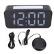 thumbnail image 2 of Reloj Despertador Vibratorio, Despertador Dual Ruidoso Con Repetición, Pantalla De 7,4 Pulgadas, Números Grandes Para Dormitorio, 2 of 7