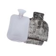 thumbnail image 3 of Bolsa de agua caliente de con funda extraíble Compresa fría y caliente cómoda y duradera Negro Jinwen calentador de manos, 3 of 8
