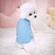 thumbnail image 1 of Ropa para cachorros de primavera y verano, sencilla, con tirantes finos de malla transpirable, ropa para perros pequeños y medianos de dos pies para mascotas y gatos, 1 of 6