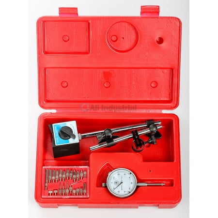 Dial Indicator Magnetic Base - Dial Indicator, Magnetic Base & Point Precision Inspection Set