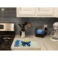 thumbnail image 2 of Flutter Butterfly Glass Cutting Board 12 in x 15 in, 2 of 5