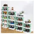 thumbnail image 3 of Shoe Rack Organizer,Vertical Shoe Rack, 6 Tiers Narrow Shoe Shelf 6 Pairs Slim Shelf for Shoes Narrow Shoe Rack,DIY Free Standing Shoes Storage Organizer ,Free Shoe Shelf for Small Space, 3 of 11