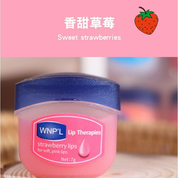 Bálsamos de labios hidratantes y refrescantes, Serie de frutas no pegajosas, tratamiento de labios antiagrietado, vaselina para maquillaje, juego de brillo de labios, 1 ud.