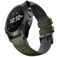 thumbnail image 1 of Correa de reloj NotoCity Fenix 6 Pro 22mm Silicona Verde, 1 of 8