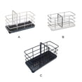 thumbnail image 4 of Monstrate Organizador multifuncional para fregadero de cocina de acero inoxidable, adecuado para diferentes estilos de cocina Hardware blanco, 4 of 6