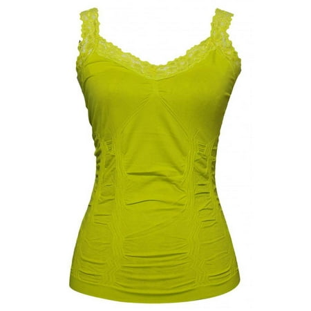 - Womens Lace Trim Camisoles (Free Size - Various Colors)