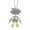 FN10021, variant on Wooden Block Robot Necklace Stylish Clavicle Chain Adjustable Length Chokers Unisex Punk Collarbone Chain Adorment
