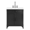 thumbnail image 5 of Modway Steamforge 30" Bathroom Vanity in White Black, 5 of 10