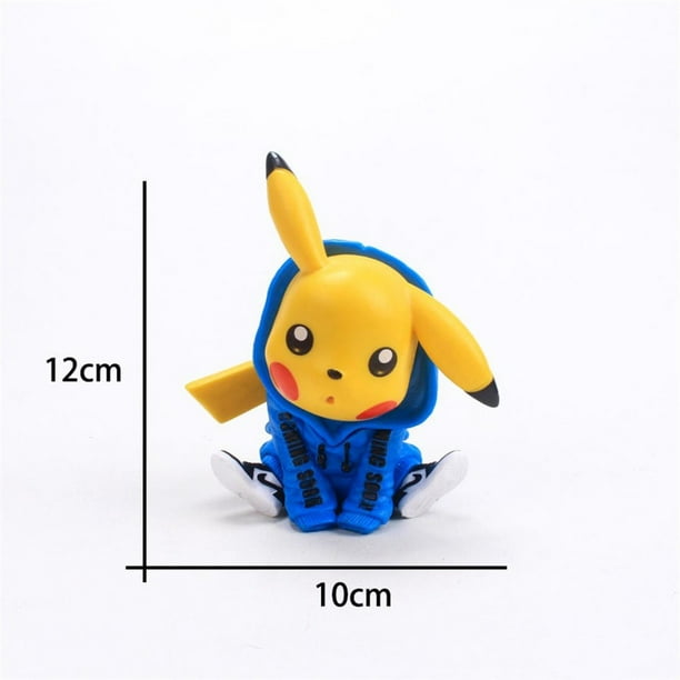 Pokemon juguetes 12 cm figuras muñecas juguete colección pikaqiu diferentes series de moda Pikachu modelo Anime para chico colección regalo Gao Jinjia LED