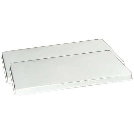 

Calypso Basics Tin Rectangular Burner Cover Set of 2 White