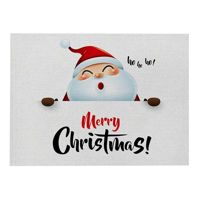 Xihbxyly Mantel Navideño Que Realza El Ambiente Festivo, Diseño Multicolor Brillante, Perfecto para Decorar El Hogar o La Oficina, Reuniones Familiares, Fácil de Limpiar, Tamaño 32 X 42 Cm.