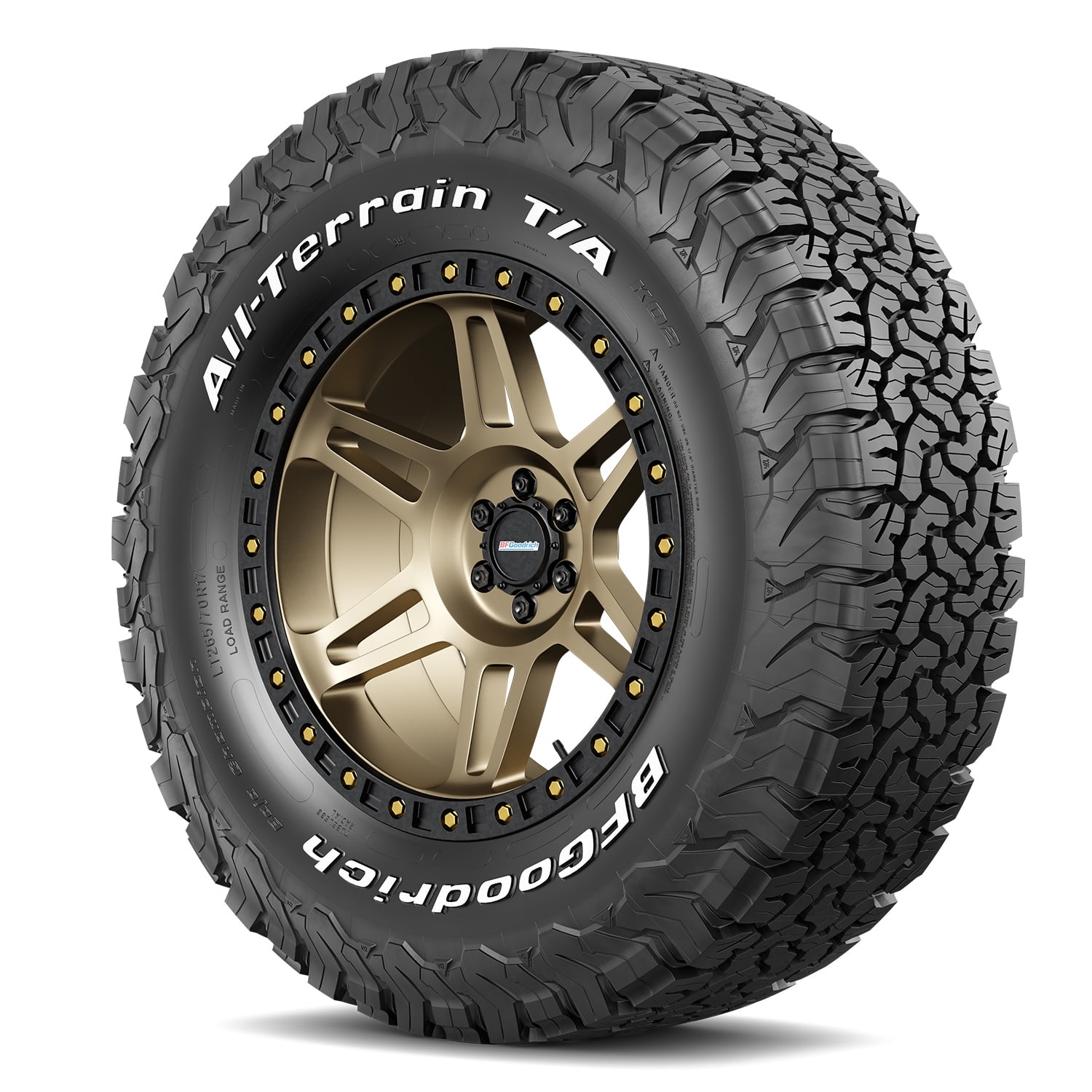 BFGoodrich All-Terrain T/A KO2 All-Season LT265/75R16/E 123/120R Tire