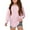 Pink1, variant on Maean Girls Shirt Long Sleeve Hollow out Shirts Kids Cute Crewneck Ruffle Blouse Tops 5-14 Years