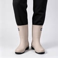 thumbnail image 7 of FRSASU Women's Rain Boots Mid-calf Waterproof Outdoor Hunting Gardening Farming Shoes Khaki, 7 of 7