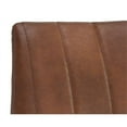 thumbnail image 5 of Sunpan Drew 18" Modern Faux Leather Dining Chair in Black-Brown, 5 of 7