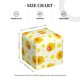 thumbnail image 4 of Fotbe Ducky Cartoon Porta Pañuelos Decorativo de Cuero, Caja Cuadrada Moderna para Pañuelos Faciales, Organizador y Dispensador 5x5x5'', 4 of 7