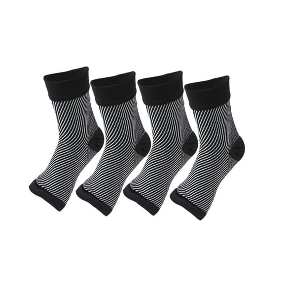 Soidarity 2 pares de tejido resistente que garantiza la protección del tobillo a presión y la durabilidad Protección del tobillo a presión Type3 NO3