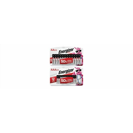 Energizer MAX AA Batteries and AAA Batteries (48 Pack Total)