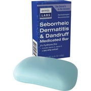 Ermis Labs Seborrheic Dermatitis & Dandruff Medicated Bar, 4.25 oz