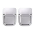 thumbnail image 2 of Adhesive Laptop Stand Aluminum Alloy 4x3x1cm Mini Height Adjustable Foldable Portable Heat Dissipation Ergonomic Typing Angle for Desk Office Home Travel, 2 of 5