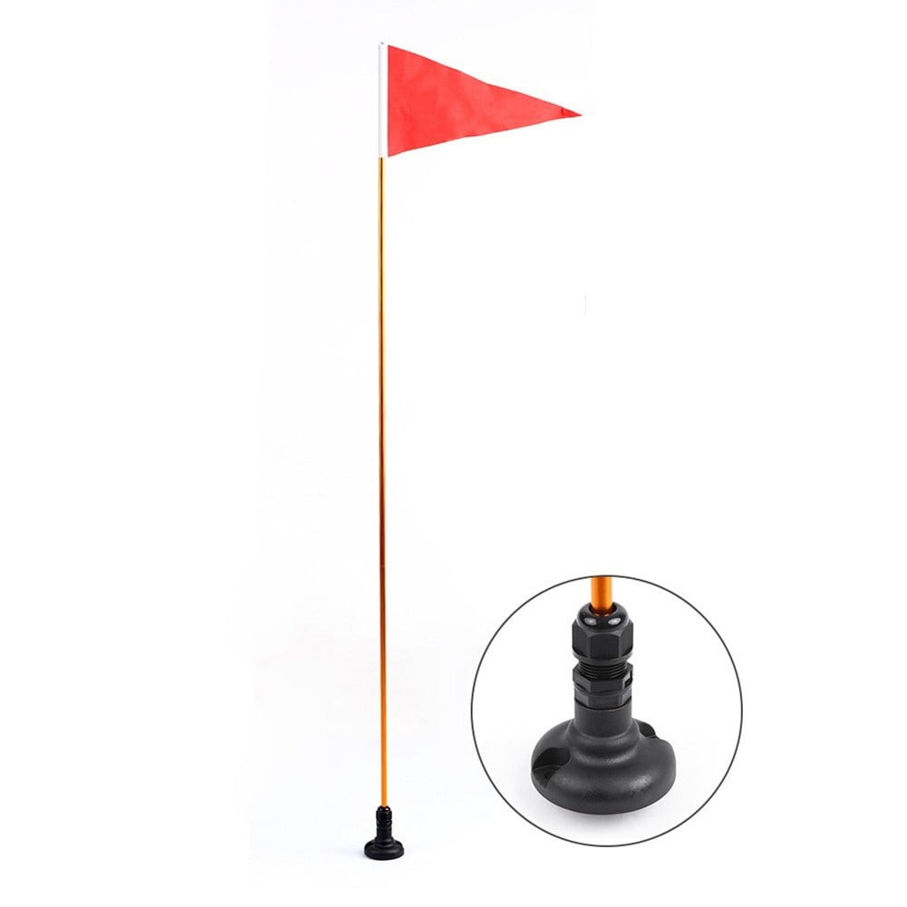 47\" Safety Flag Base Kit Rail Mount Marine Boat Canoe Kayak Diy Accessories