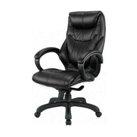 real leather high back executive product