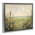 thumbnail image 3 of Stupell Industries Warm Painted Meadow Gray Framed Floater Canvas Wall Art design by Petal Prints Design, 17 x 21, 3 of 9