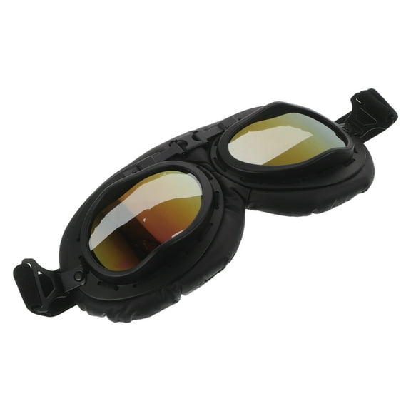 Raindrops Motorcycle Windproof Retro Style Riding Glasses UV Anti-Fog Eyewear