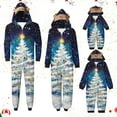 thumbnail image 6 of SwiftWear Christmas Matching Family Onesie Pajamas Long Sleeve One Piece Pajamas with Cute Elk Antler Hood Cozy Sleepwear, 6 of 6