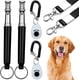thumbnail image 2 of Paquete de 2 silbatos para perros, 2 paquetes de clicker para perros, 2 paquetes de cordón, kit de entrenamiento para perros, silbatos de entrenamiento para perros de retiro profesional, silbato ultra, 2 of 4