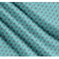 thumbnail image 3 of Soimoi Cotton Poplin Fabric Dot & Ogee Damask Print Fabric by The Yard 56 Inch Wide, 3 of 7