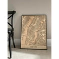 thumbnail image 2 of New York Laser Engraving 3D Map Wall Art-Contemporary-Black matte finish aluminum frame-Poly glass-Plywood map23.5"Wx31.5"H, 2 of 5